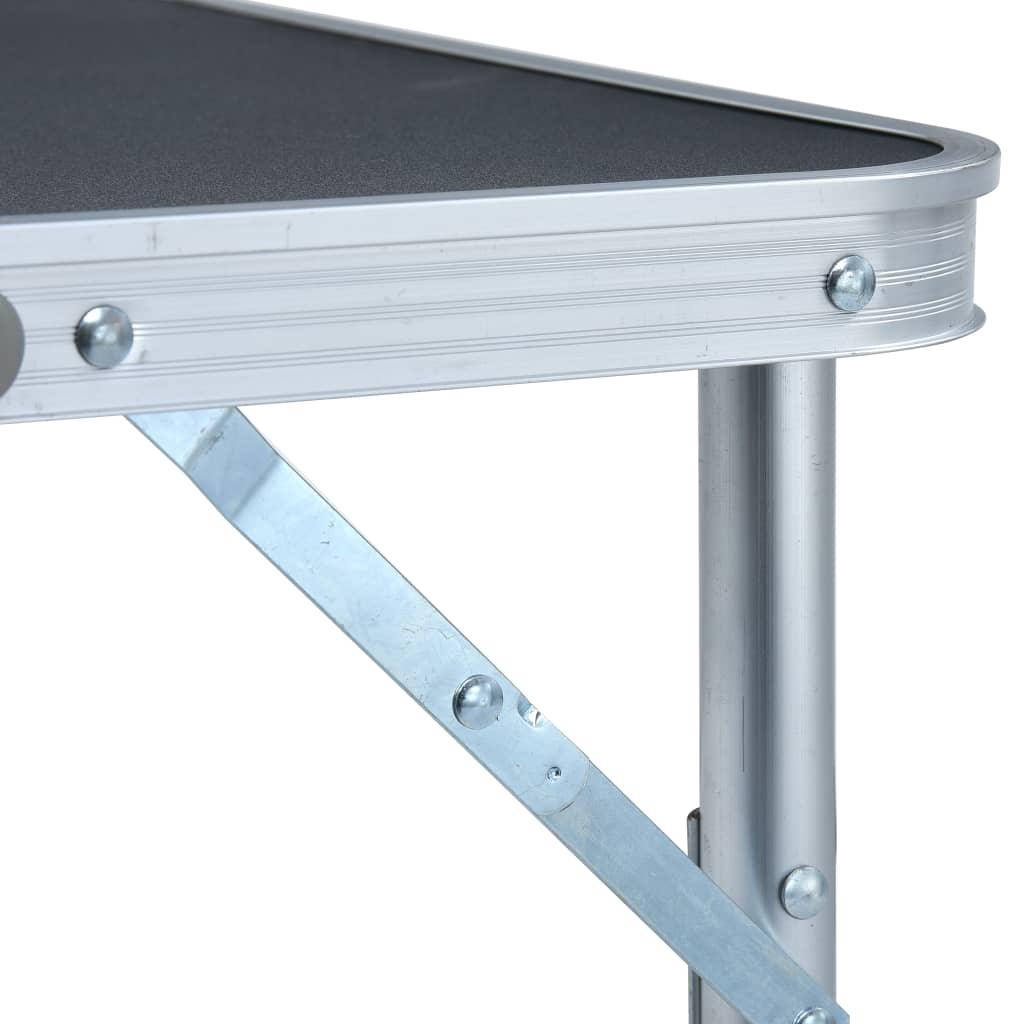 Folding Camping Table Aluminium 60X45 Cm