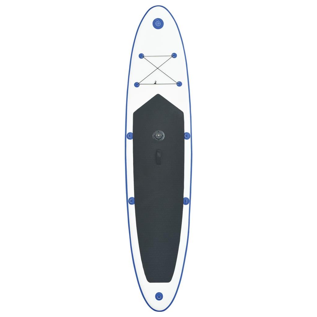 Inflatable Stand Up Paddleboard With Sail Set And White