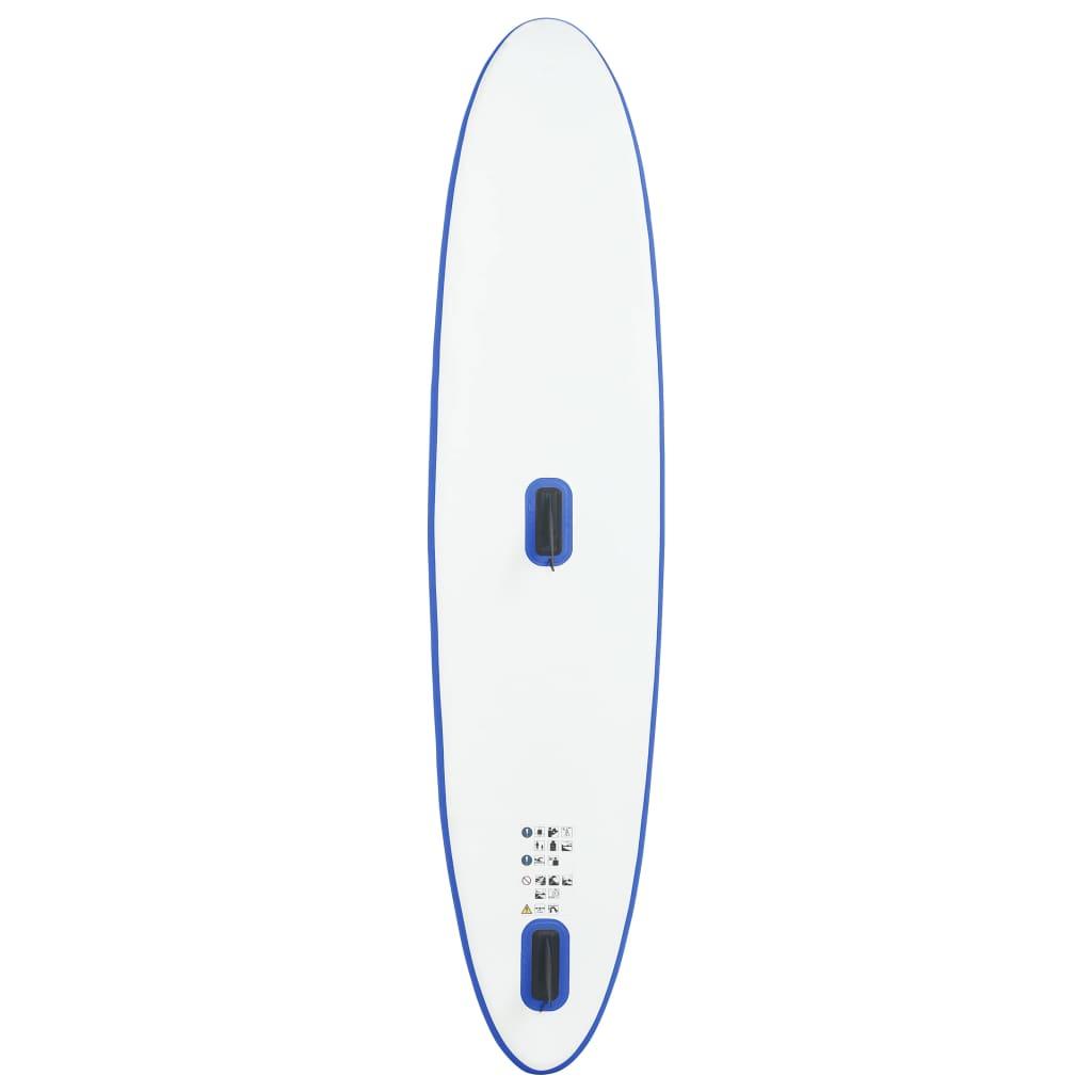 Inflatable Stand Up Paddleboard With Sail Set And White