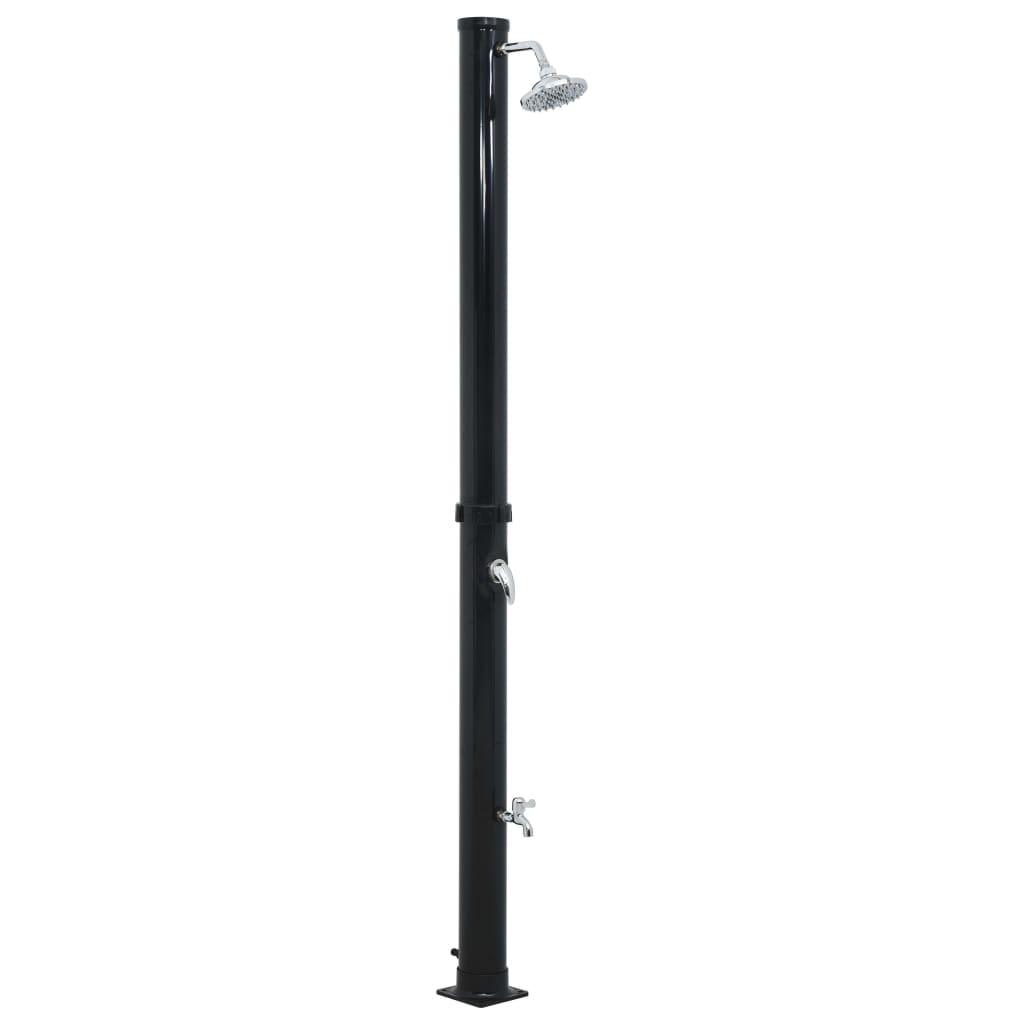 Solar Shower Black 220 Cm 20 L