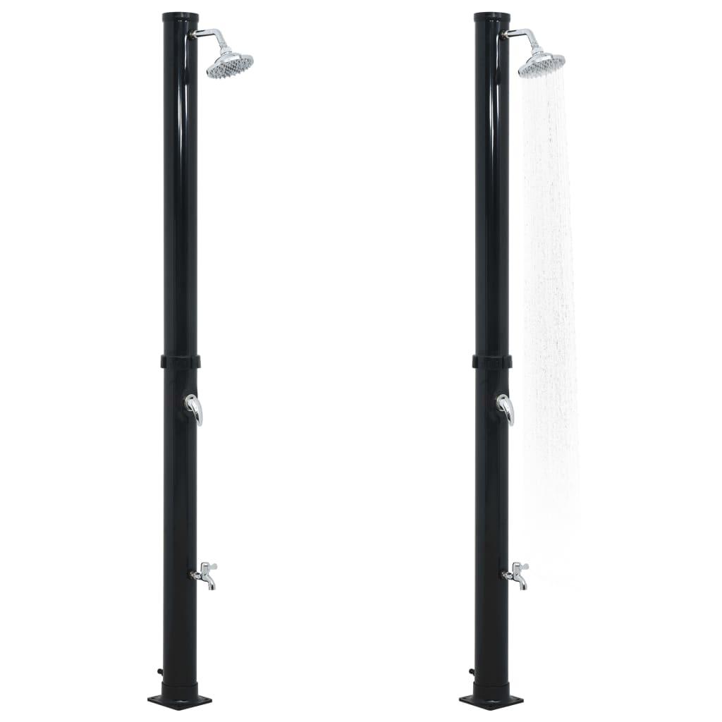 Solar Shower Black 220 Cm 20 L