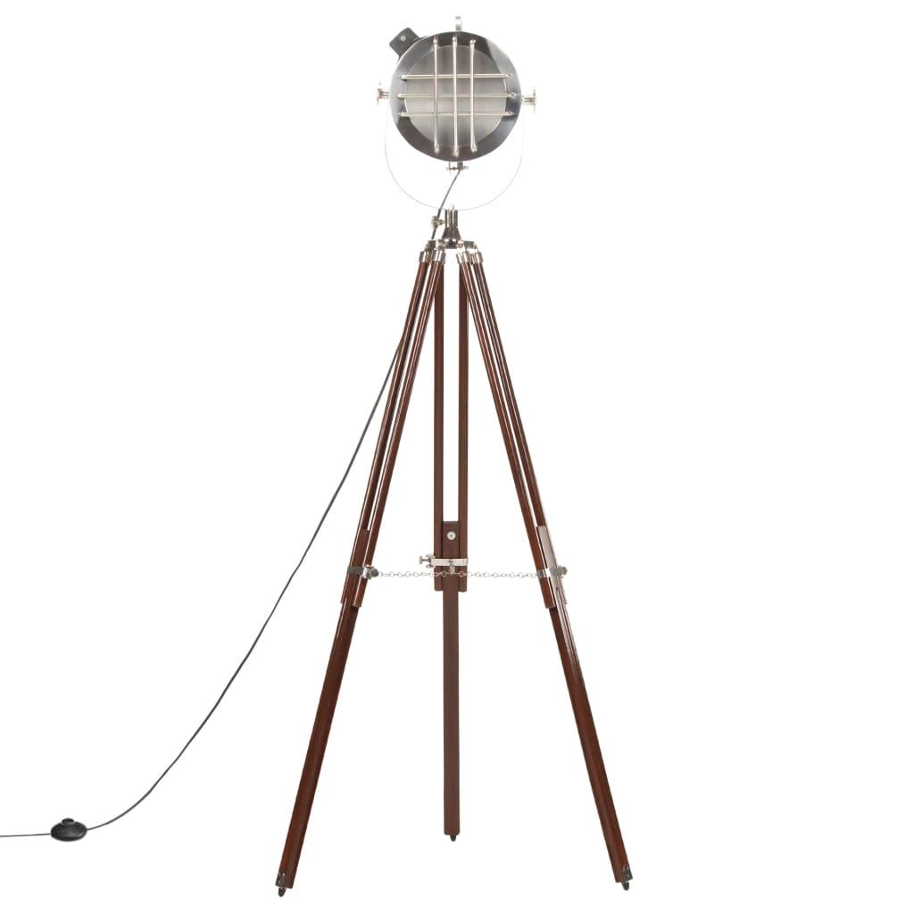 Tripod Floor Lamp Solid Mango Wood 180 Cm