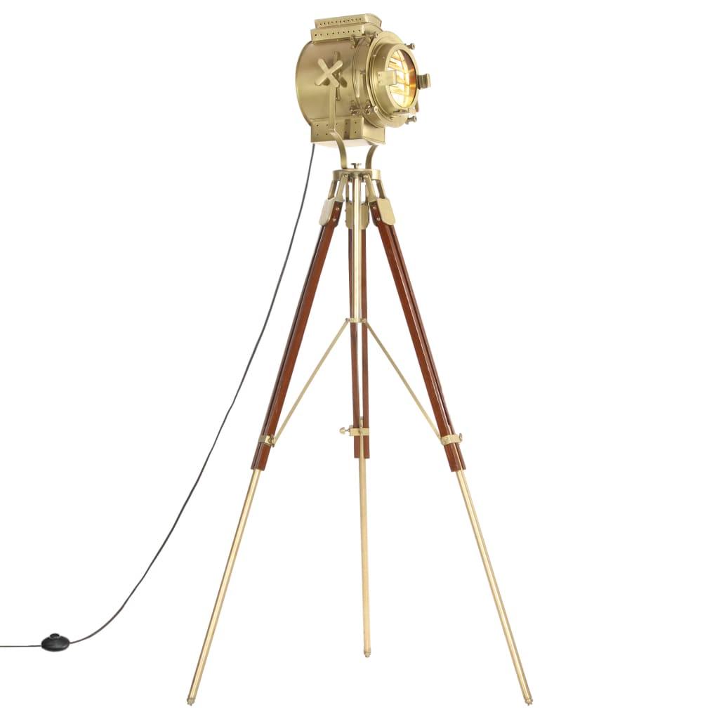 Tripod Floor Lamp Solid Mango Wood 193 Cm