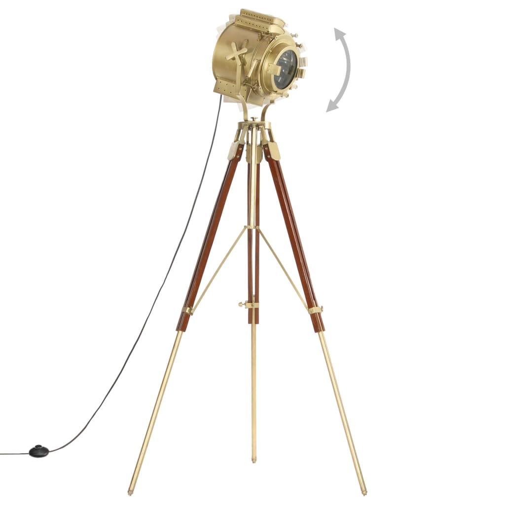 Tripod Floor Lamp Solid Mango Wood 193 Cm