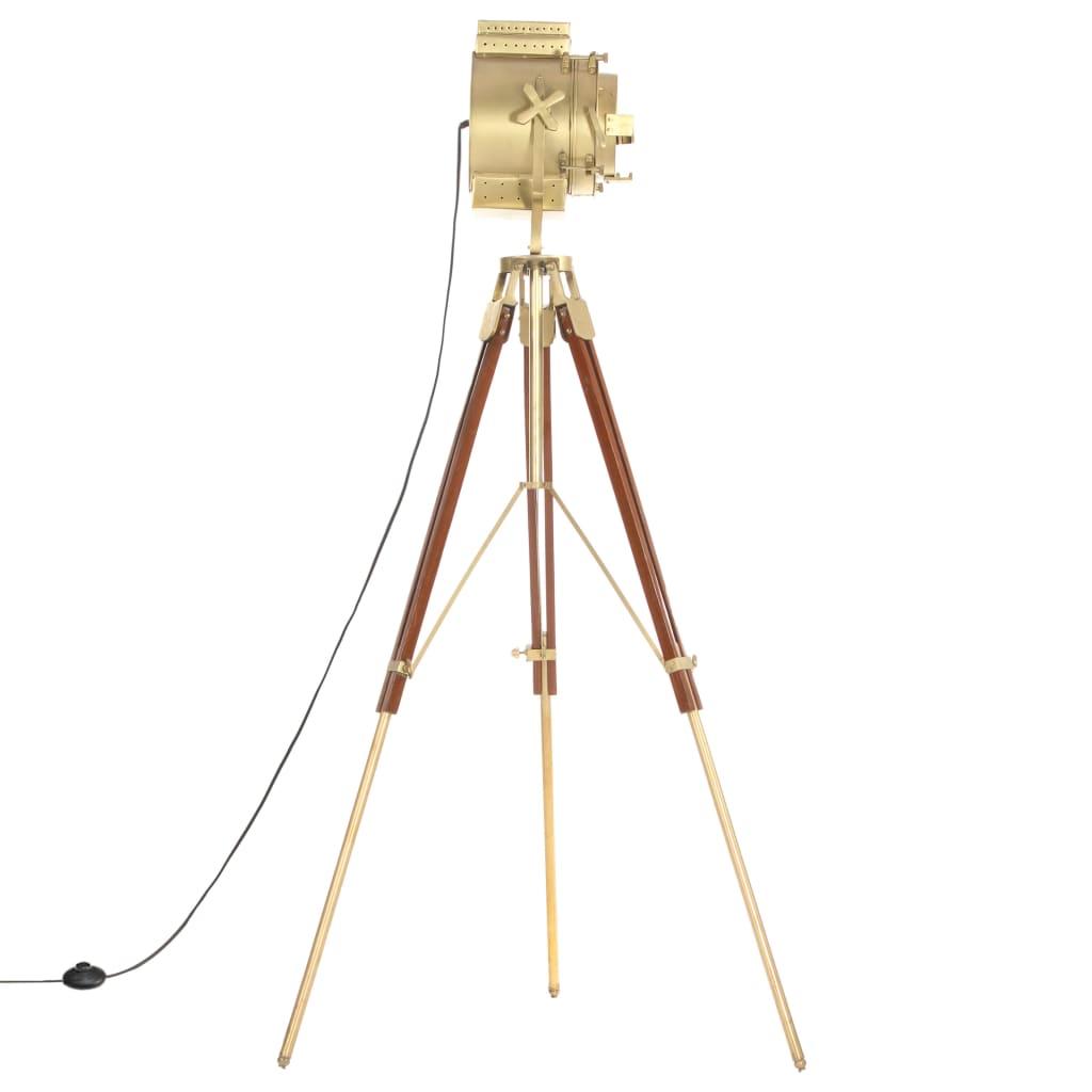 Tripod Floor Lamp Solid Mango Wood 193 Cm