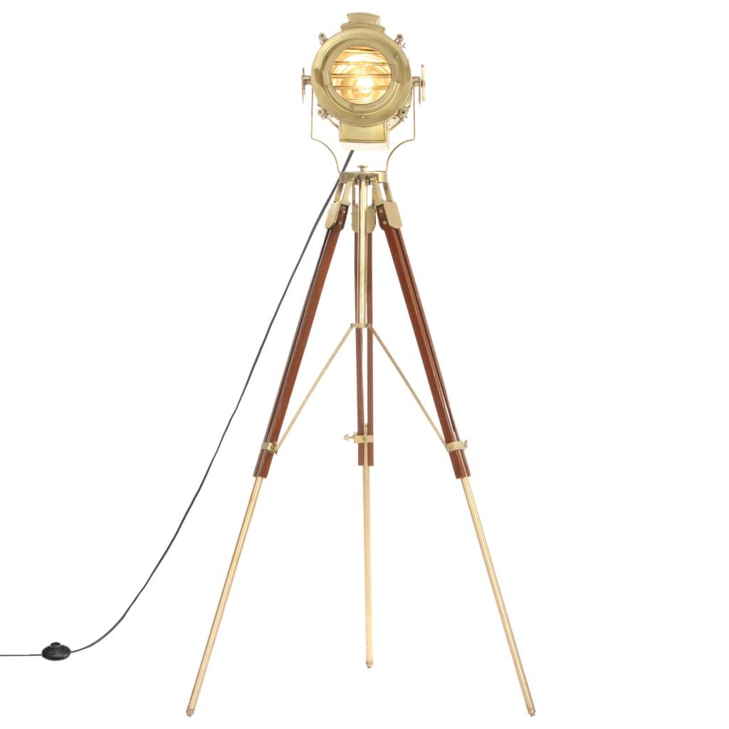 Tripod Floor Lamp Solid Mango Wood 193 Cm