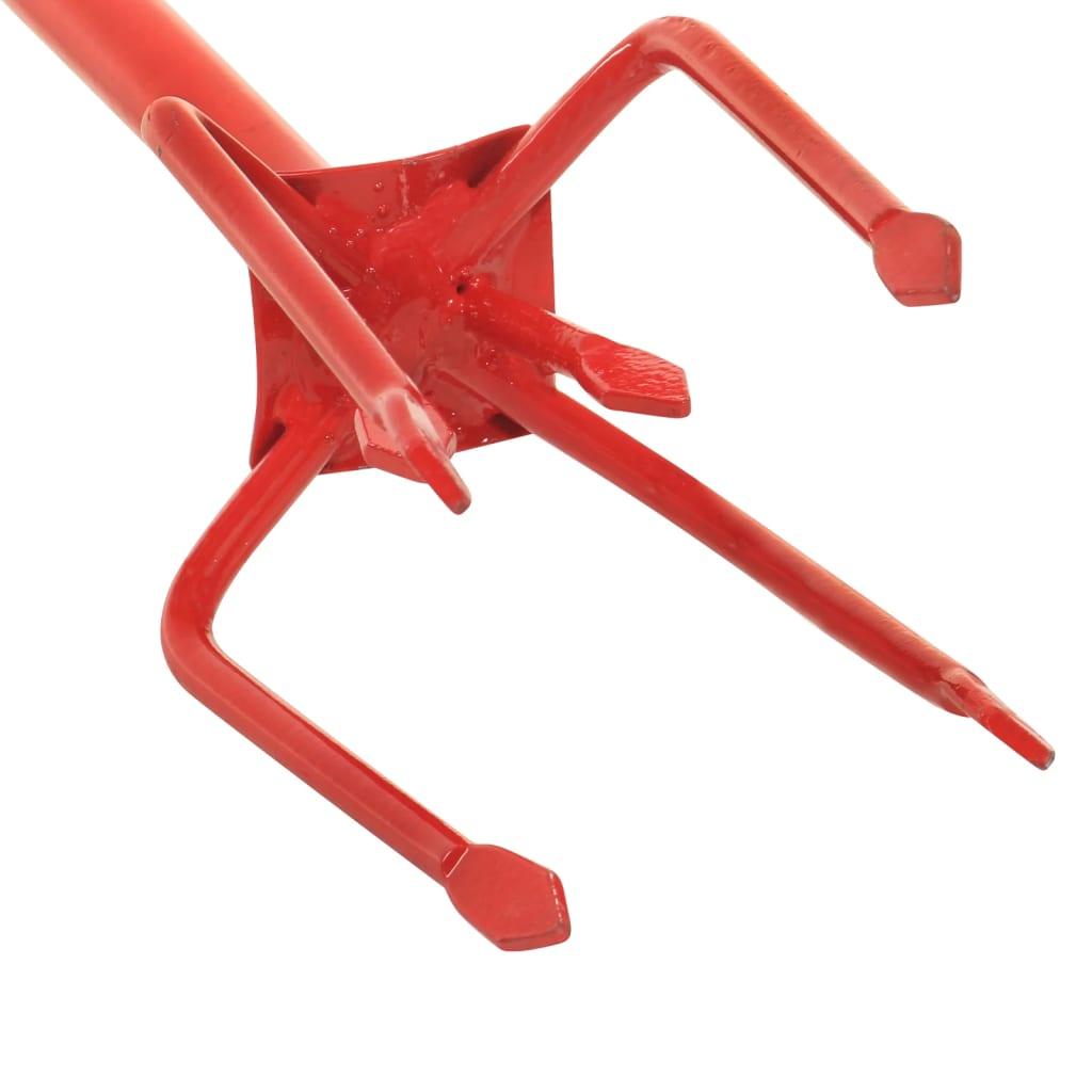 Garden Claw Red Steel