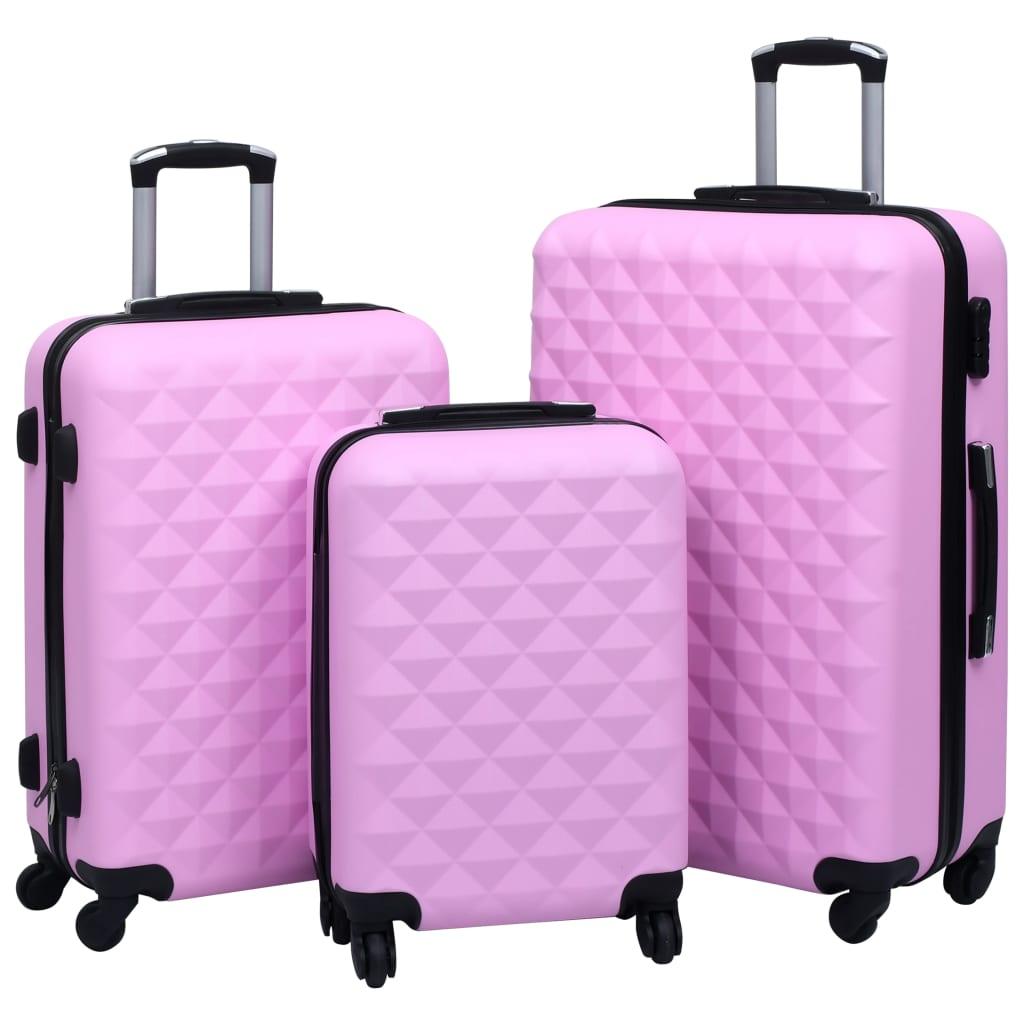 Hardcase Trolley Set 3 Pcs Abs