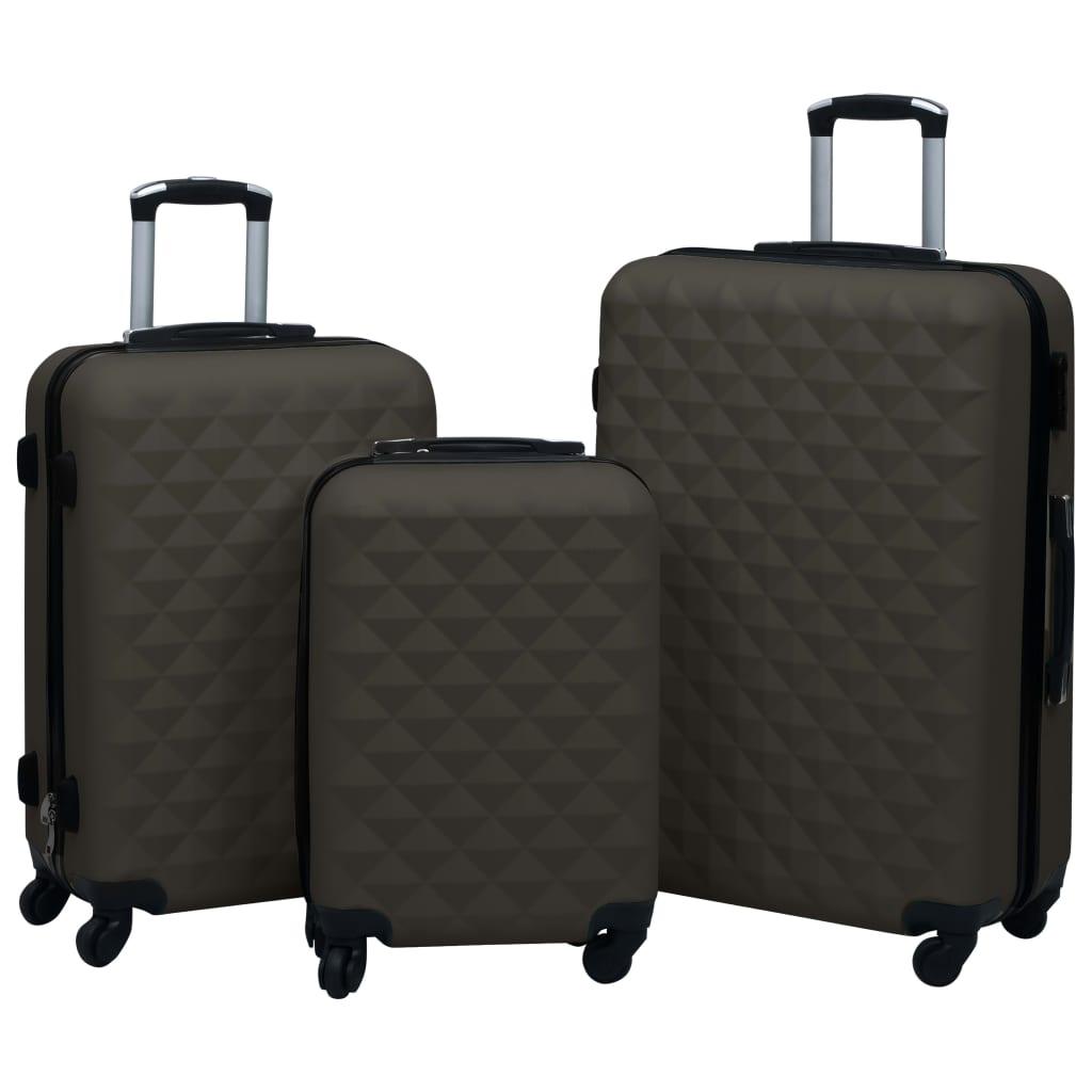 Hardcase Trolley Set 3 Pcs Abs