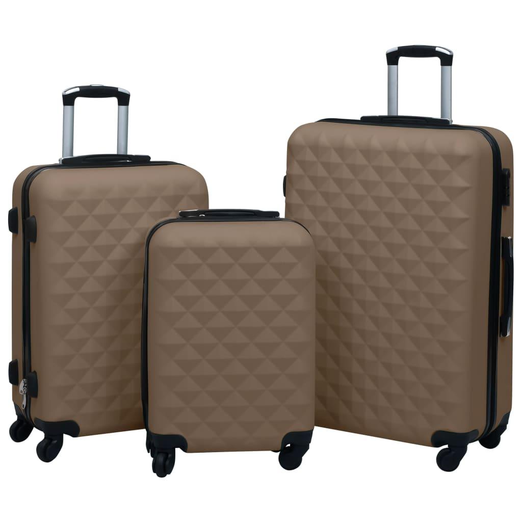 Hardcase Trolley Set 3 Pcs Abs