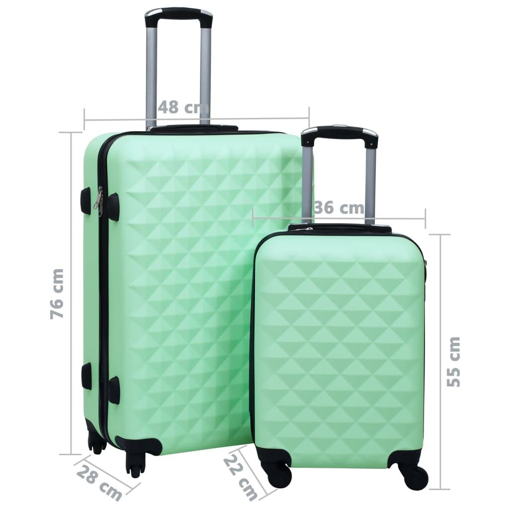 Hardcase Trolley Set 2 Pcs Abs