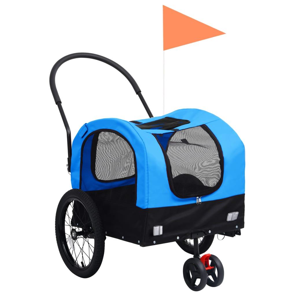 2-In-1 Pet Bike Trailer & Jogging Stroller