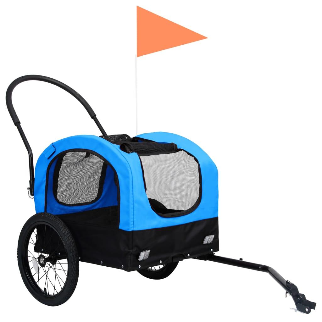 2-In-1 Pet Bike Trailer & Jogging Stroller