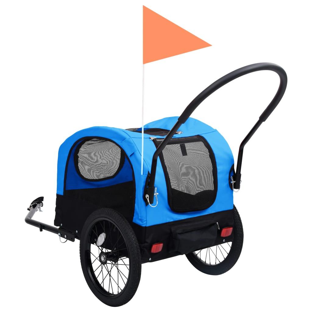 2-In-1 Pet Bike Trailer & Jogging Stroller