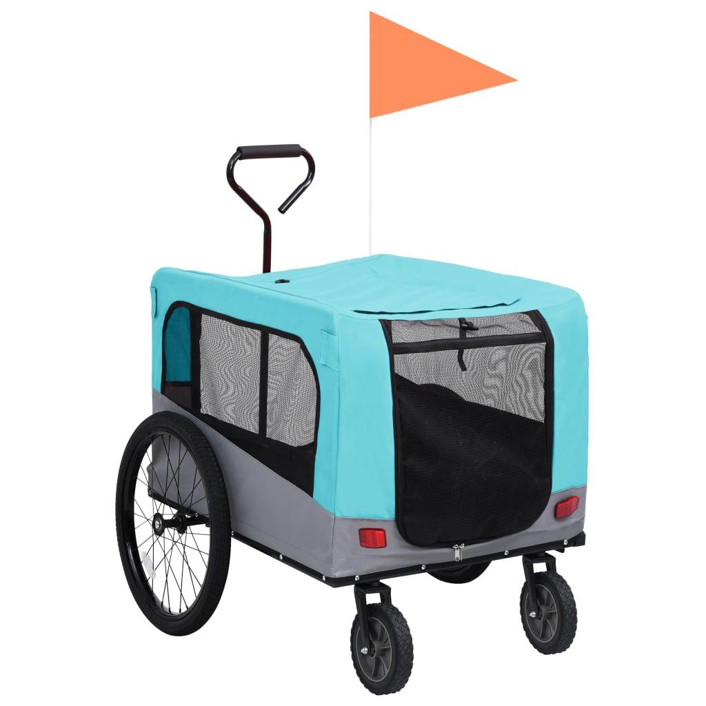 2-In-1 Pet Bike Trailer & Jogging Stroller