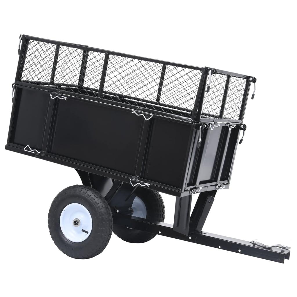 Tipping Trailer For Lawn Mower 150 Kg Load