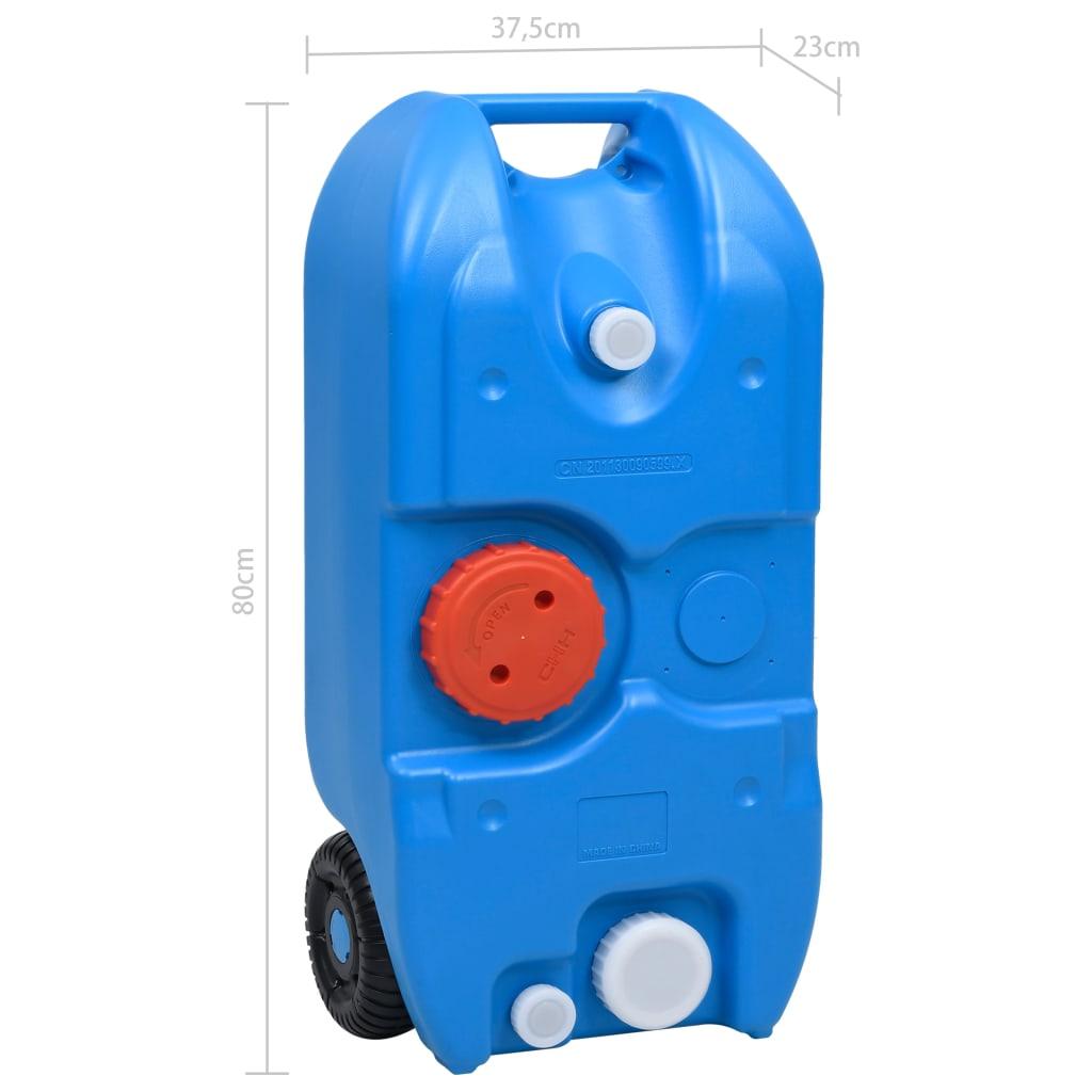 Wheeled Water Tank For Camping 40 L