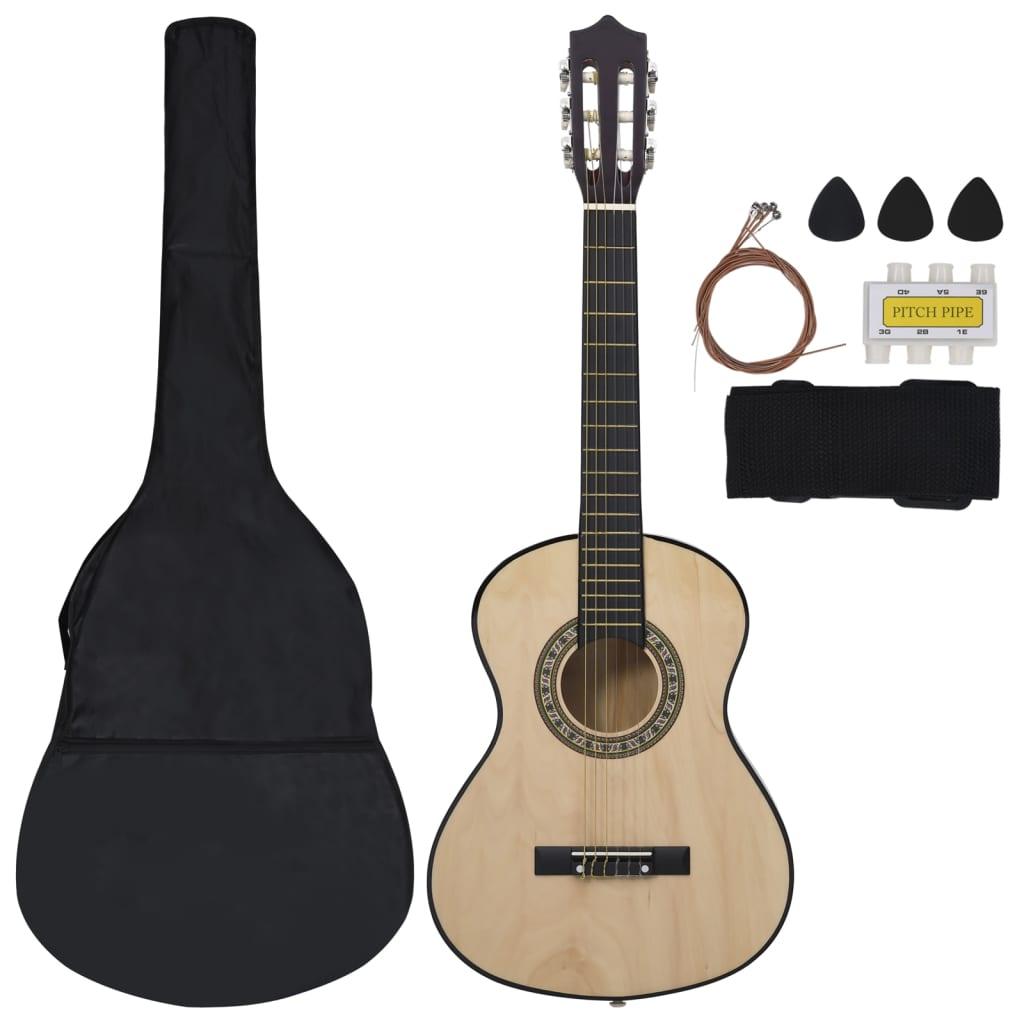 8 Piece Classical Guitar Children Beginner Set 1/2 34