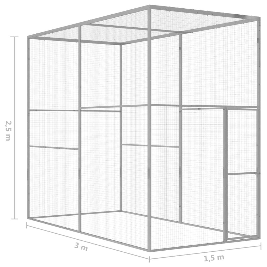 Cat Cage Galvanised Steel