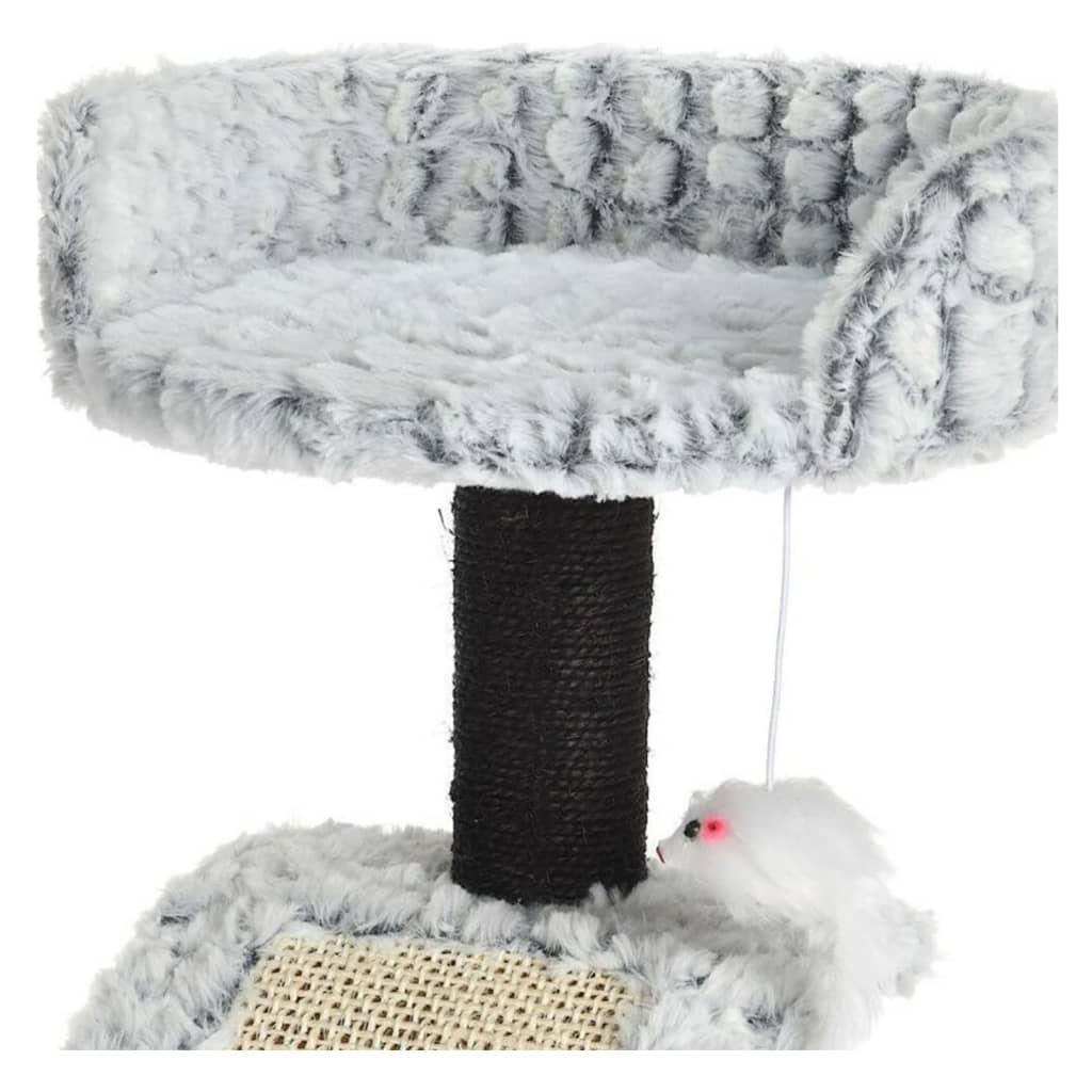 Trendyproduct.co.uk Pets Collection Cat Scratching Tree On Stand With Mouse 30X30X40 Cm Pets Collection Animals & Pet Supplies Animals & Pet Supplies > Pet Supplies > Cat Supplies > Cat Furniture Cat Furniture Cat Supplies Grey parcel Pet Supplies Pets Collection