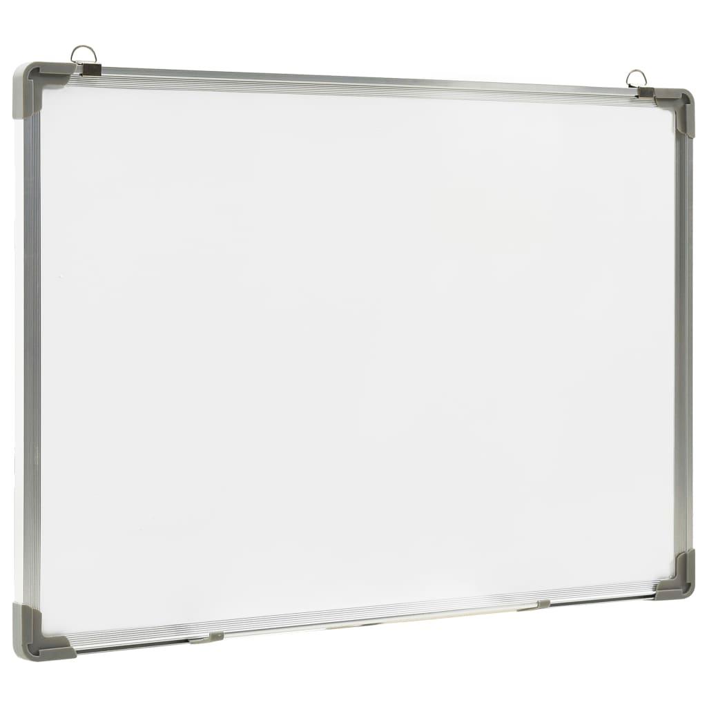 Magnetic Dry-Erase Whiteboard White Steel