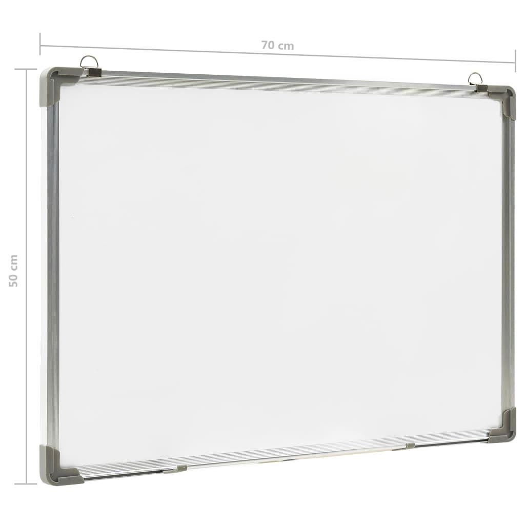 Magnetic Dry-Erase Whiteboard White Steel