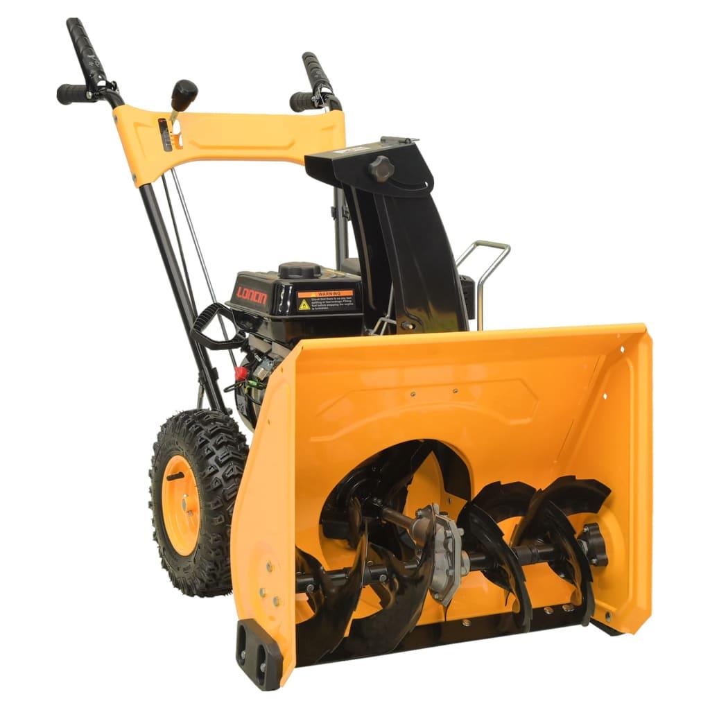 Snow Thrower 6.5 Hp Yellow And Black