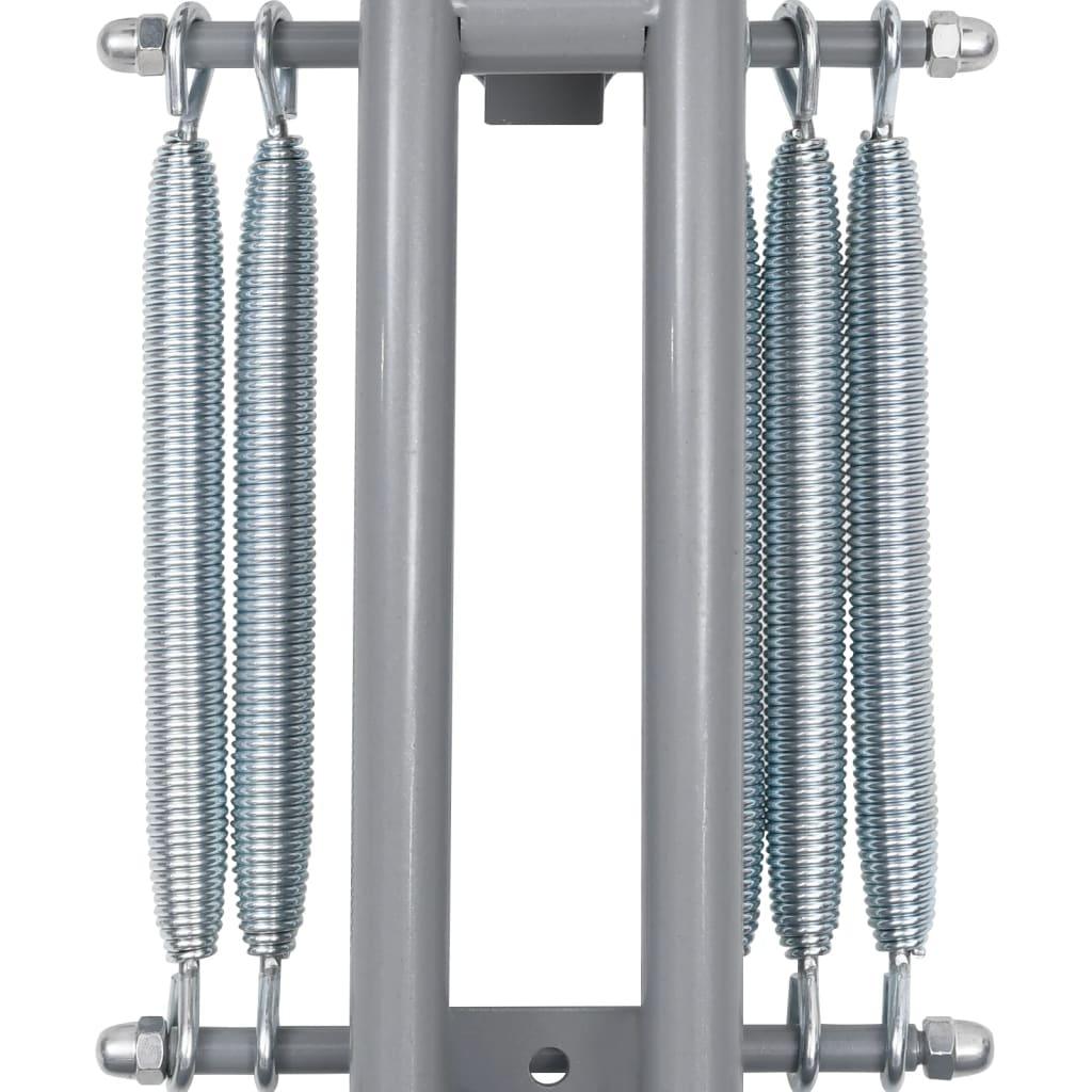 L-Shaped Abdominal Trainer With Elastic Strings