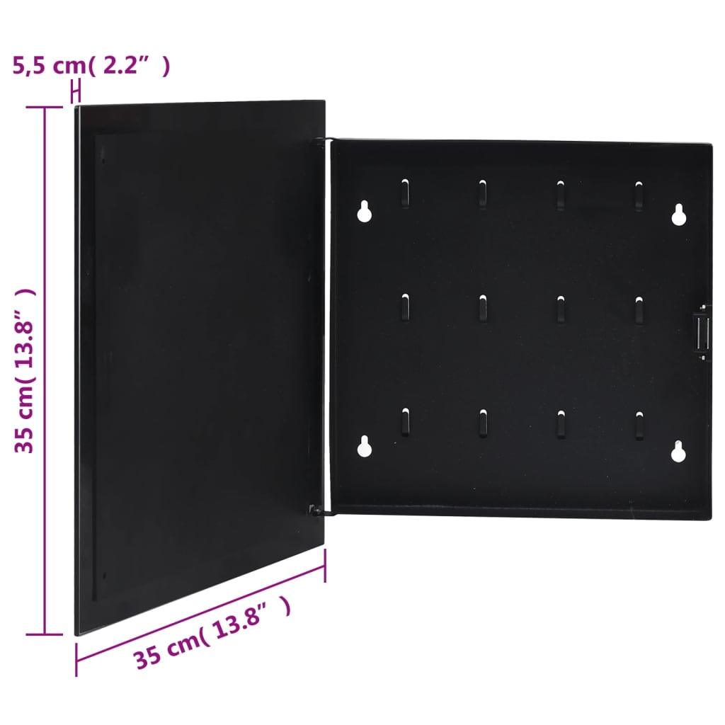 Key Box With Magnetic Board 35X35X4 Cm