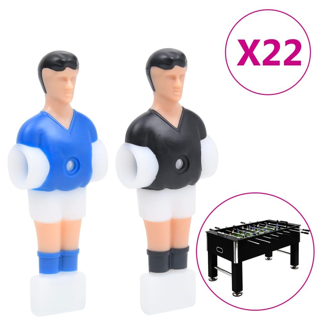 Football Table Players For 12.7 Mm Rod 22 Pcs