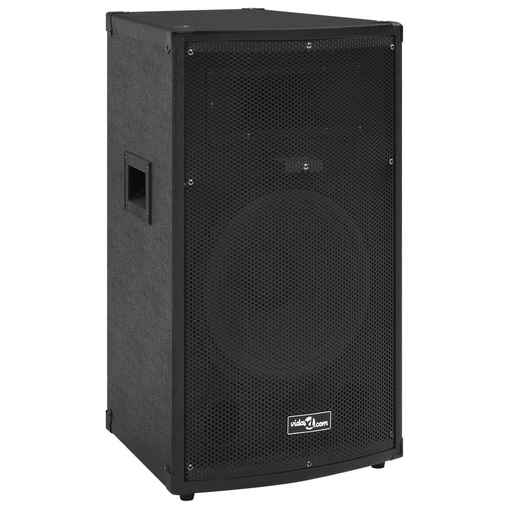 Professional Passive Hifi Stage Speaker Black 37X37X64Cm