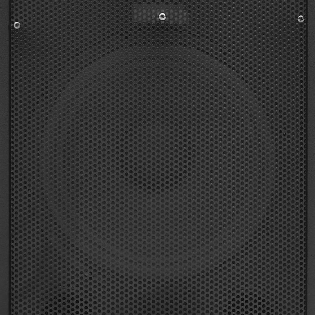 Professional Passive Hifi Stage Speaker Black 37X37X64Cm