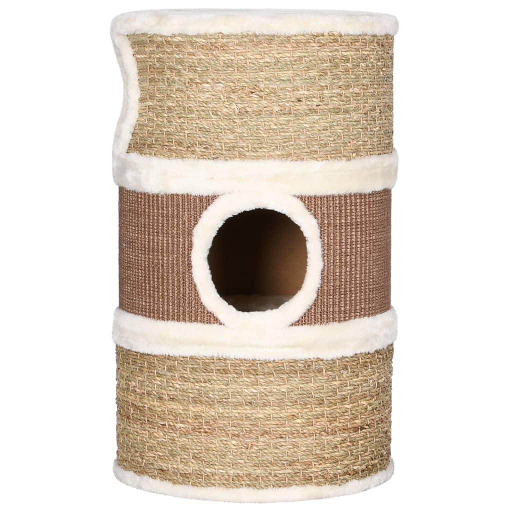 Trendyproduct.co.uk Cat Scratching Barrel 60 Cm Seagrass vidaXL Animals & Pet Supplies Animals & Pet Supplies > Pet Supplies > Cat Supplies > Cat Furniture Brown Cat Furniture Cat Supplies parcel Pet Supplies vidaXL