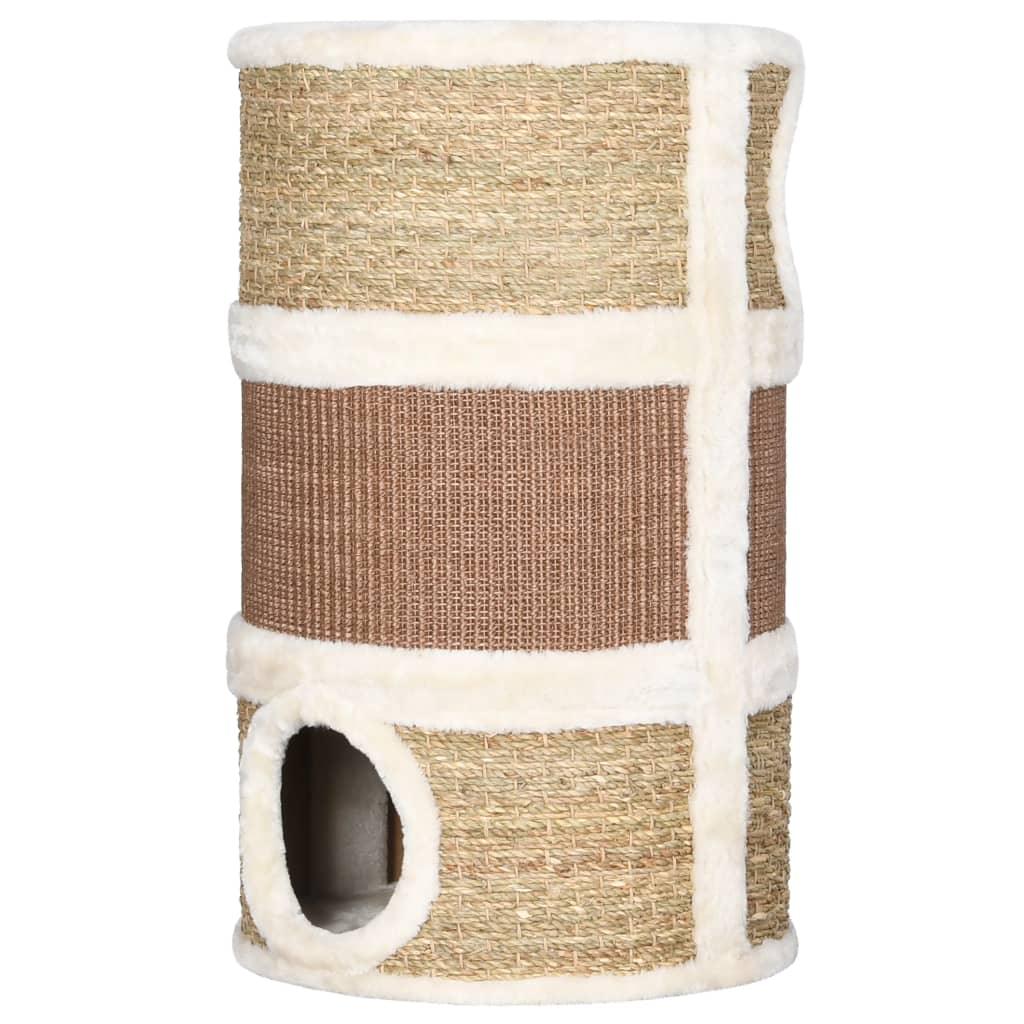 Trendyproduct.co.uk Cat Scratching Barrel 60 Cm Seagrass vidaXL Animals & Pet Supplies Animals & Pet Supplies > Pet Supplies > Cat Supplies > Cat Furniture Brown Cat Furniture Cat Supplies parcel Pet Supplies vidaXL