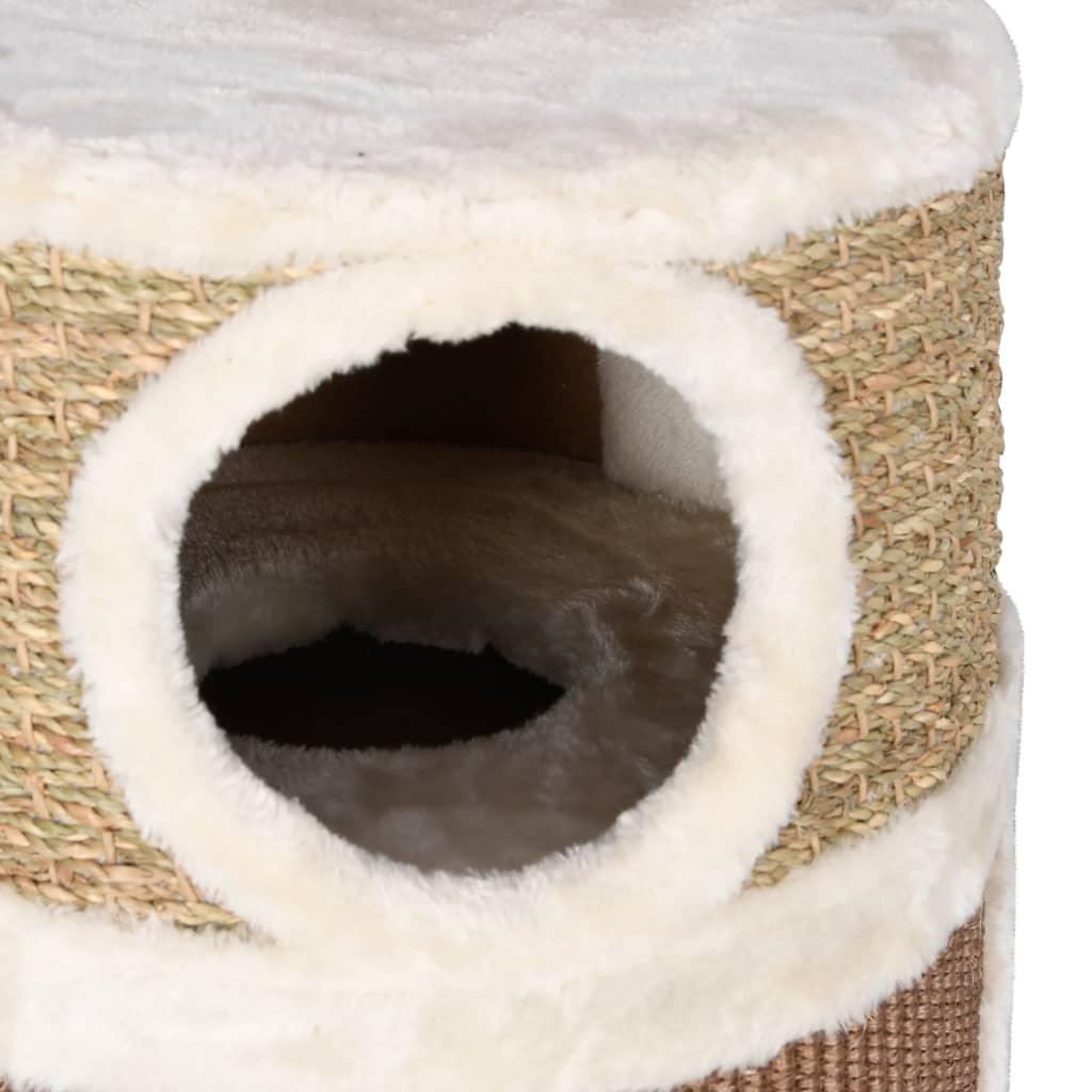 Trendyproduct.co.uk Cat Scratching Barrel 60 Cm Seagrass vidaXL Animals & Pet Supplies Animals & Pet Supplies > Pet Supplies > Cat Supplies > Cat Furniture Brown Cat Furniture Cat Supplies parcel Pet Supplies vidaXL