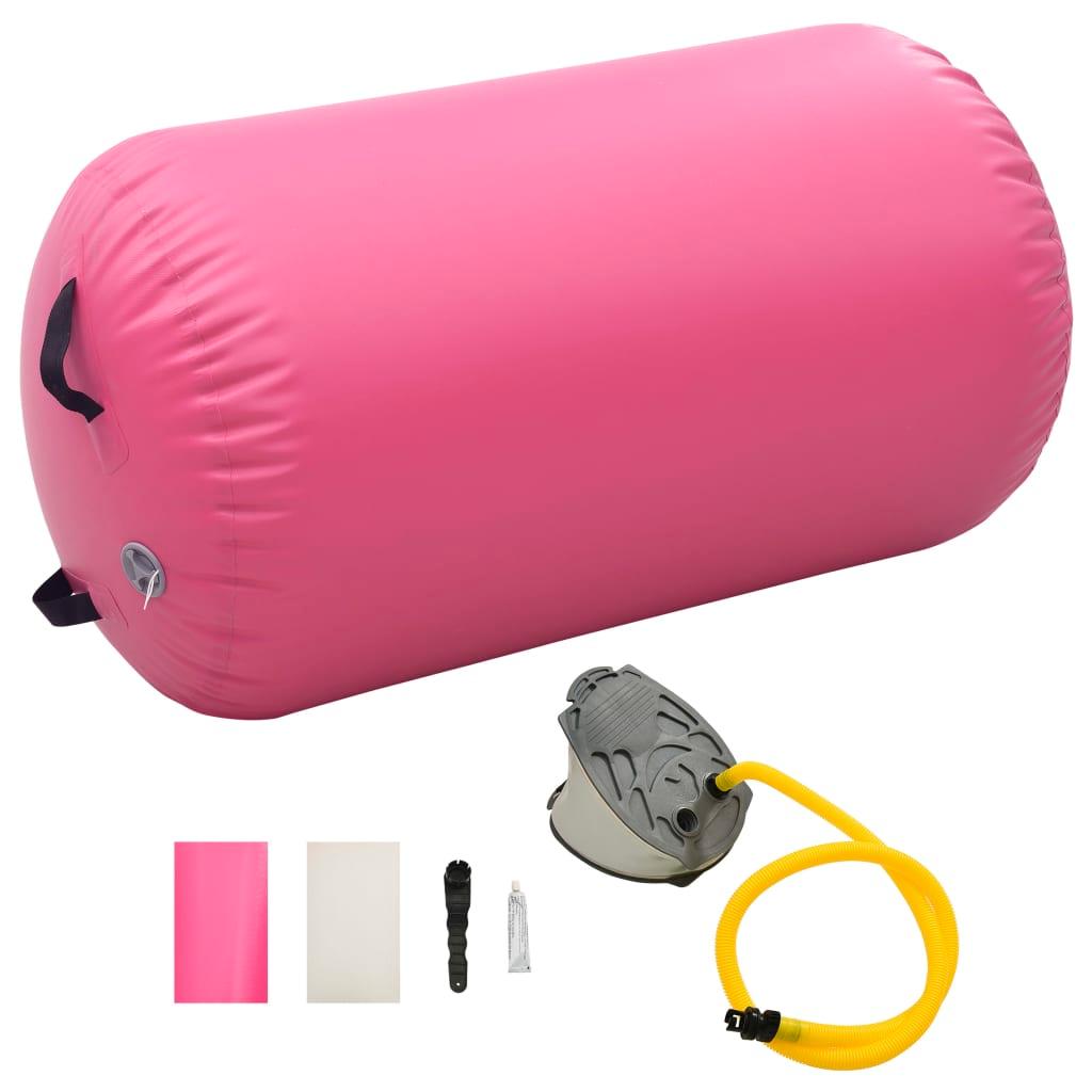 Inflatable Gymnastic Roll With Pump Pvc