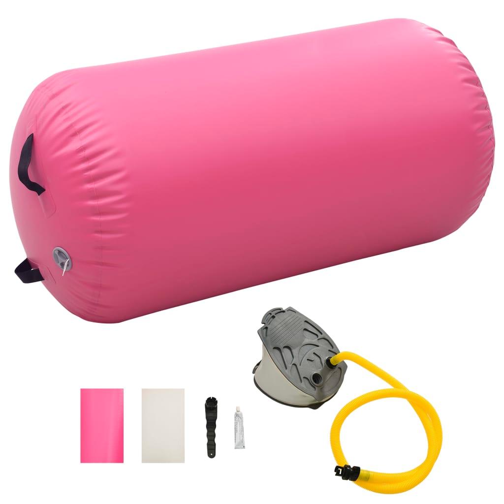 Inflatable Gymnastic Roll With Pump Pvc