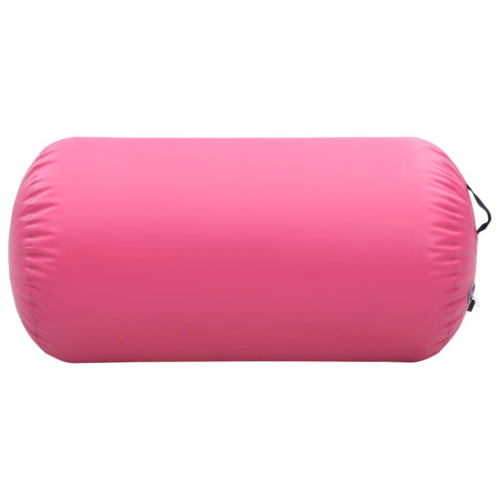 Inflatable Gymnastic Roll With Pump Pvc