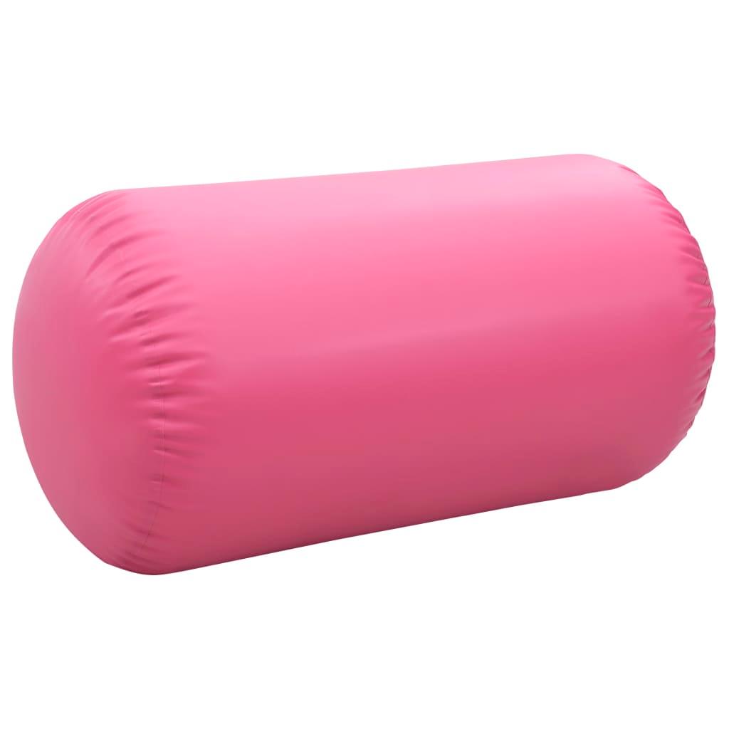 Inflatable Gymnastic Roll With Pump Pvc