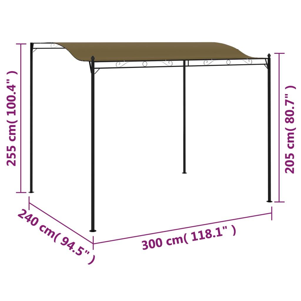 Sunshade Awning 3X2.4 M 180 G/M²