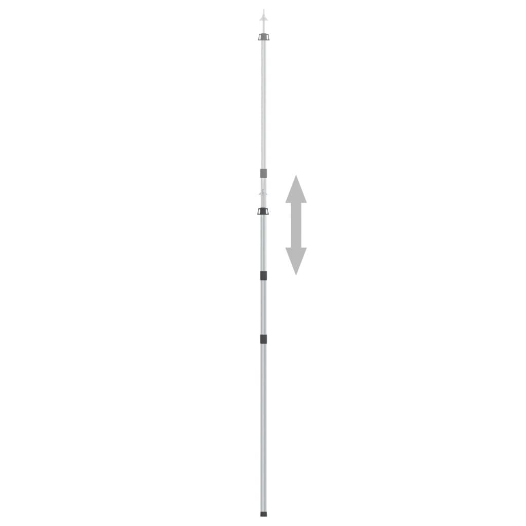 Telescopic Tarp Pole With Length Of 102-260 Cm Aluminum