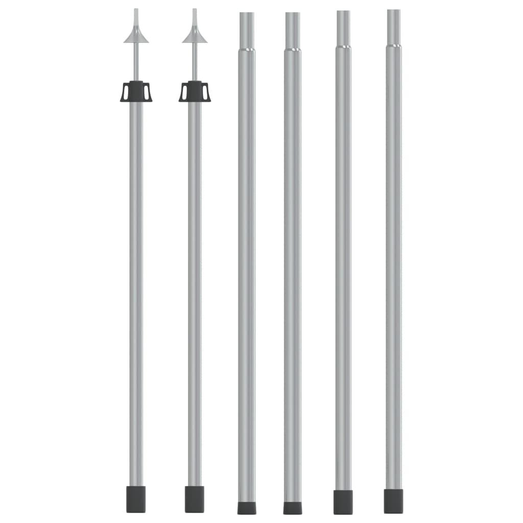 Telescopic Tarp Pole With Length Of 102-260 Cm Aluminum