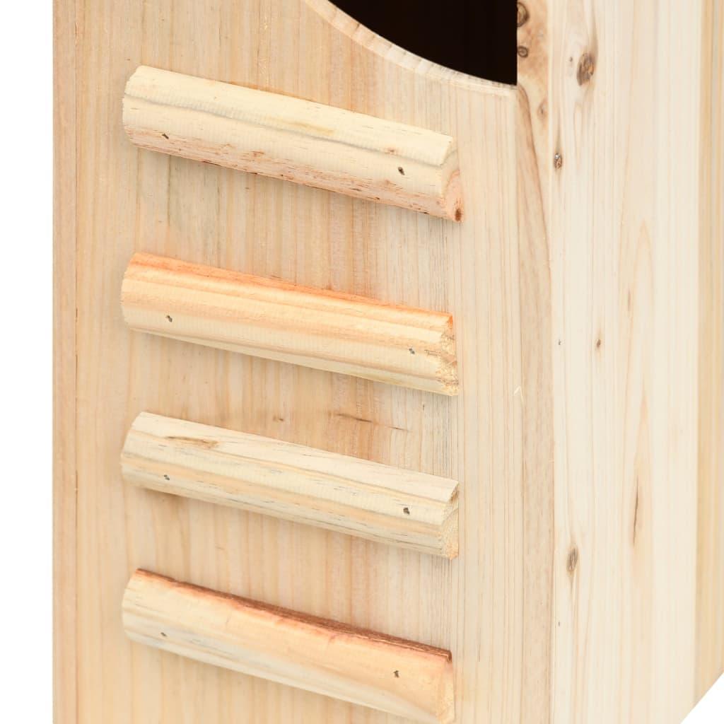 Bat House Solid Firwood 30X20X38 Cm