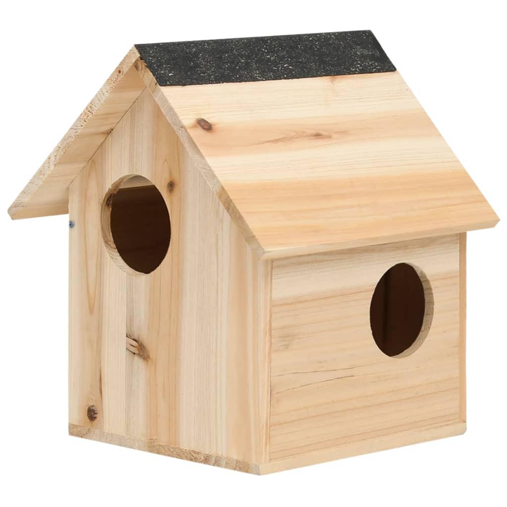 Squirrel House Solid Firwood 26X25X29 Cm