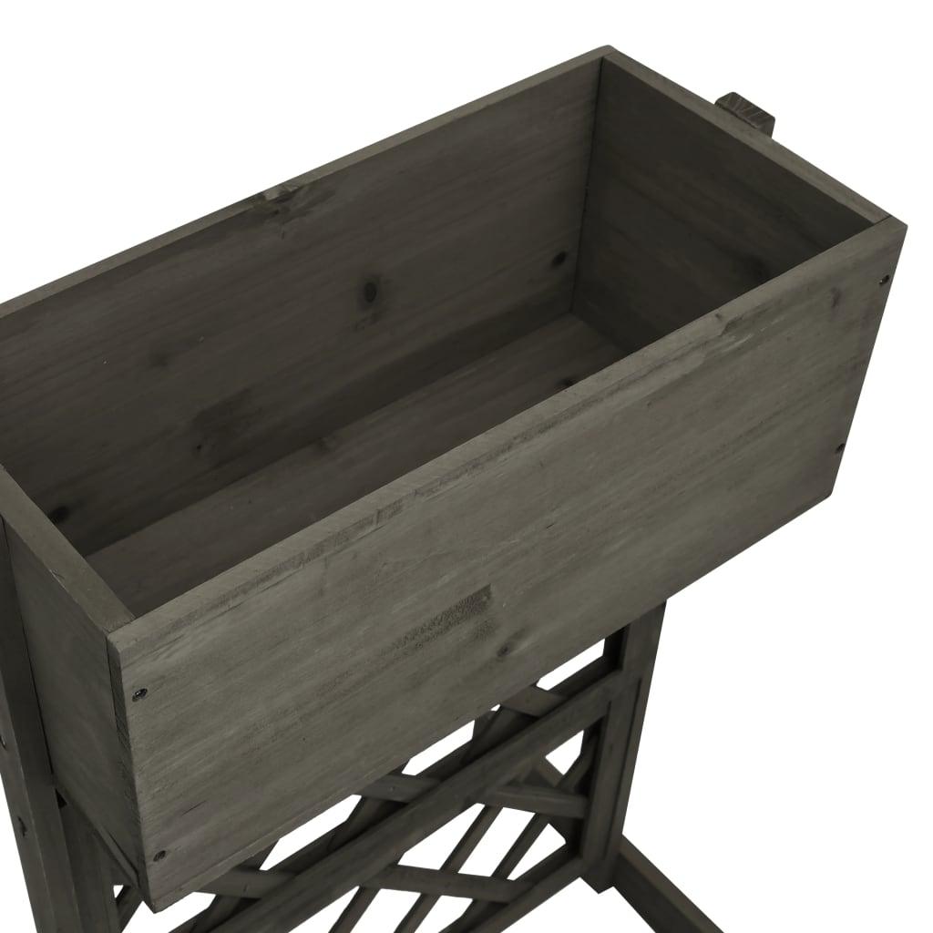 Garden Trellis Planter 45X30X74 Cm Solid Firwood