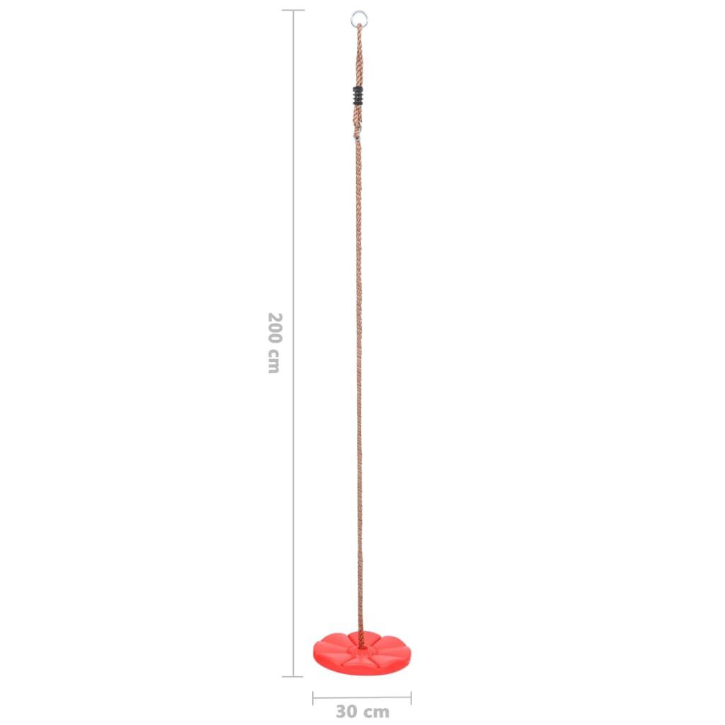 Plate Swing 200 Cm Red