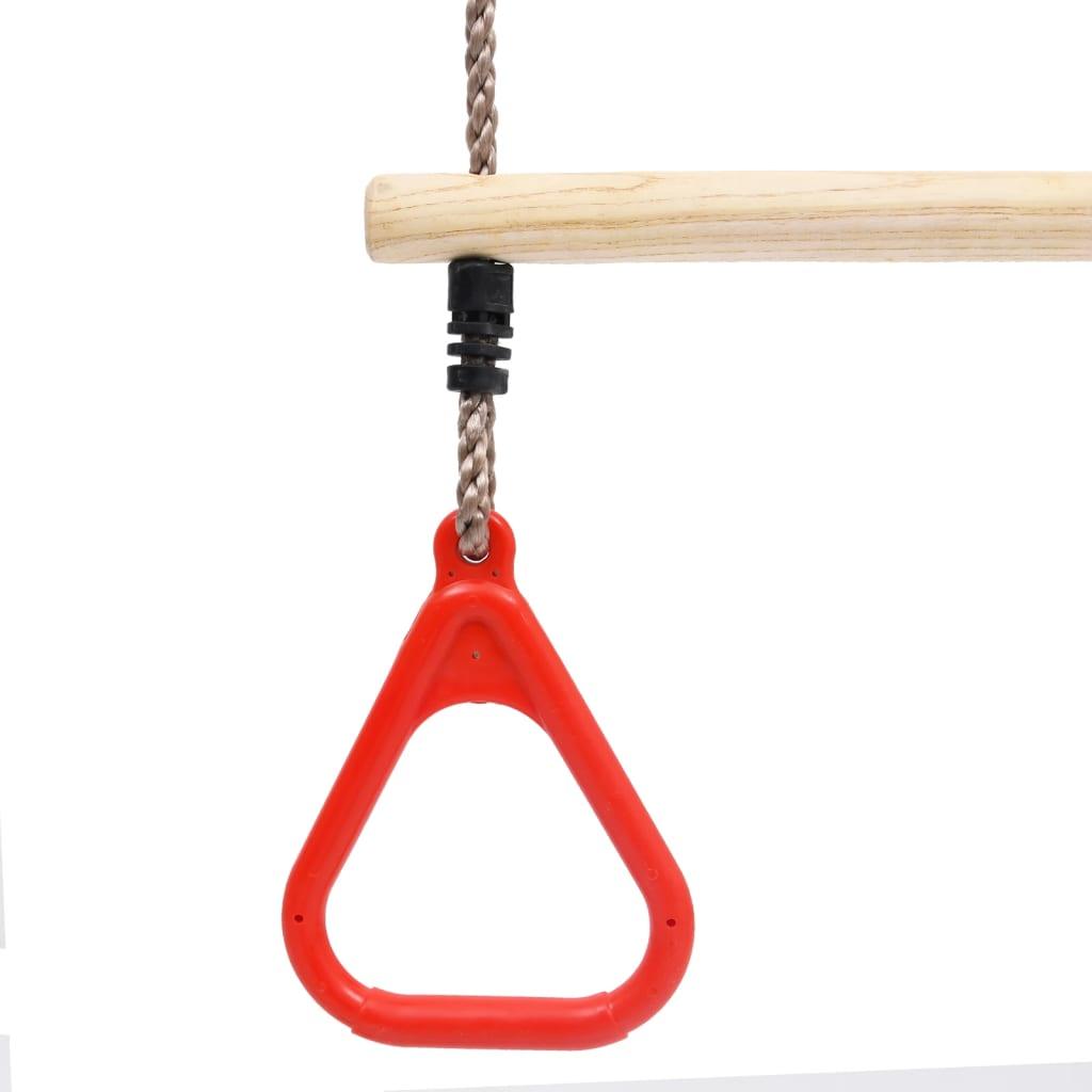 Trapeze Swing Bar With Rings