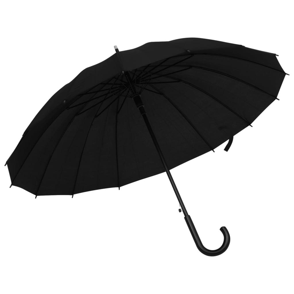 Umbrella Automatic Black 120 Cm