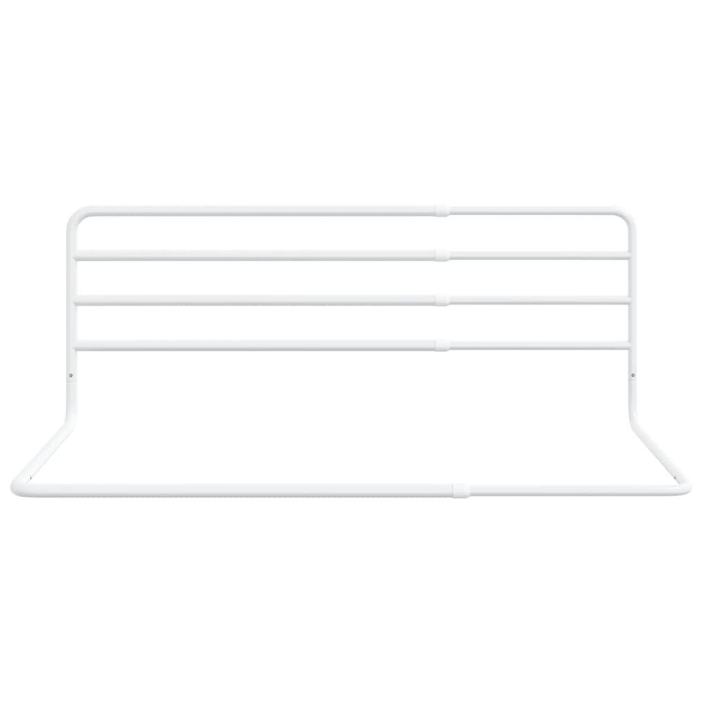 Toddler Safety Bed Rail White (76-137)X55 Cm Iron