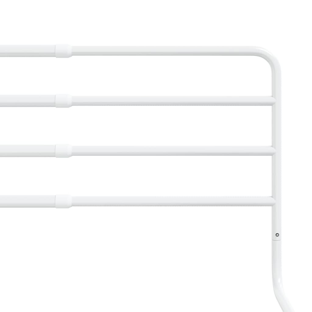 Toddler Safety Bed Rail White (76-137)X55 Cm Iron